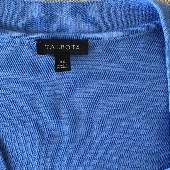 Talbots Sky Blue Women's Cardigan - Picture 4 of 7